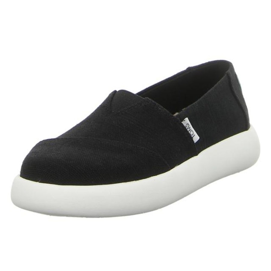 Damen TOMS Halbschuhe | Toms - Slipper - Alpargata Mallow - Black