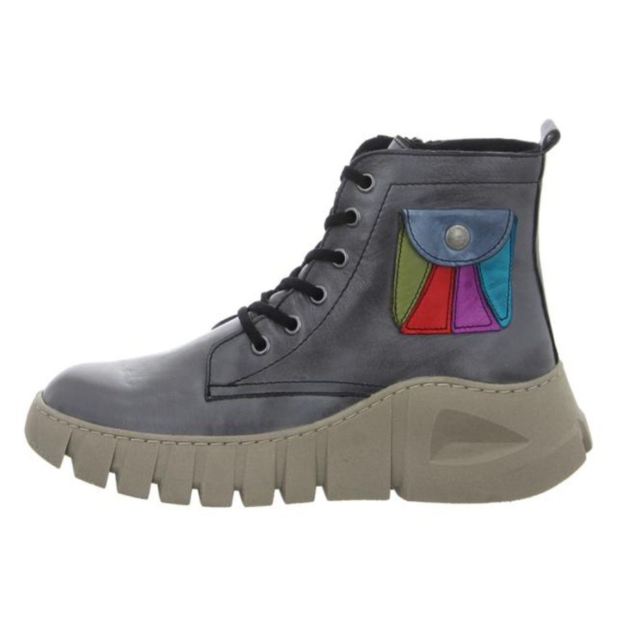 Damen Gemini Stiefeletten | Gemini - Stiefeletten - Grau