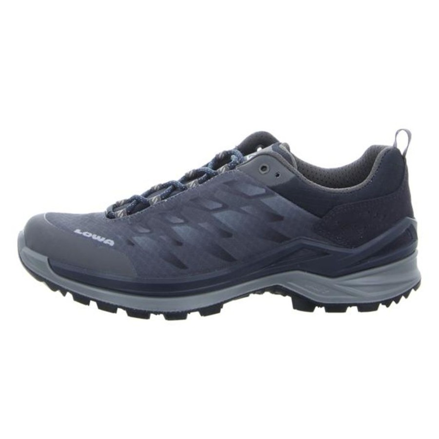 Herren Lowa Schnurschuhe | Lowa - Sneaker - Ferrox Gtx Lo - Navy/Rauchblau