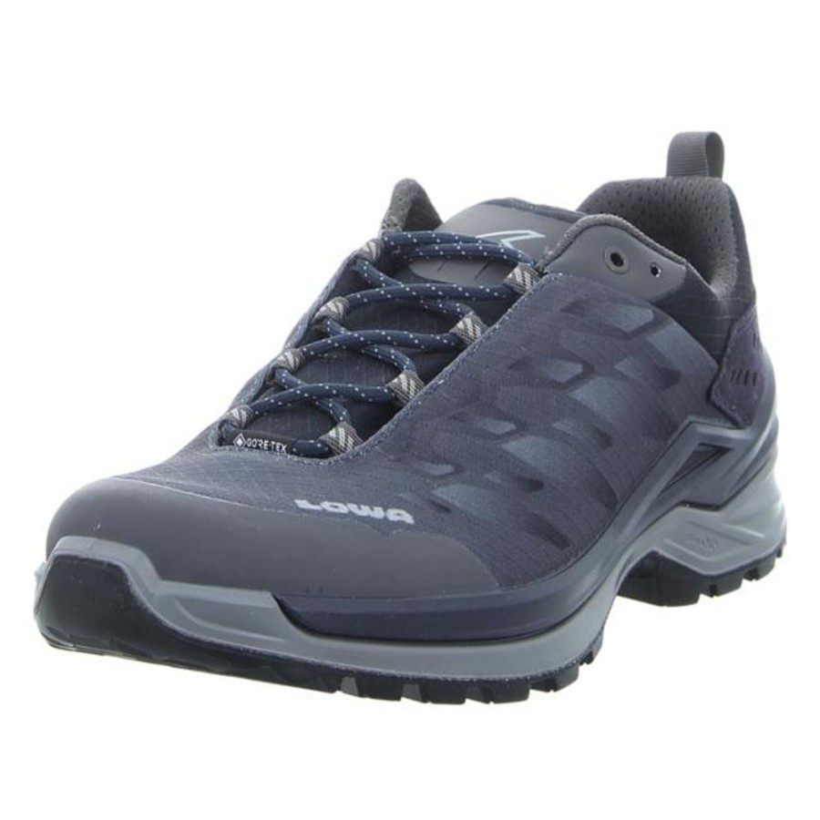 Herren Lowa Schnurschuhe | Lowa - Sneaker - Ferrox Gtx Lo - Navy/Rauchblau