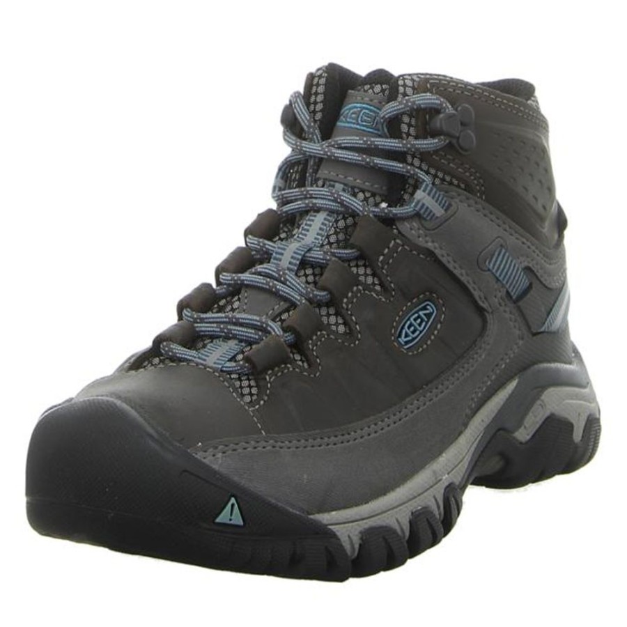 Damen Keen Outdoor Schuhe | Keen - Outdoor-Schuhe - Targhee Iii Mid Wp - Grau-Kombi