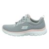 Damen Skechers Sneaker | Skechers - Sneaker - Flex Appeal 4.0 - Gray/Light Pink