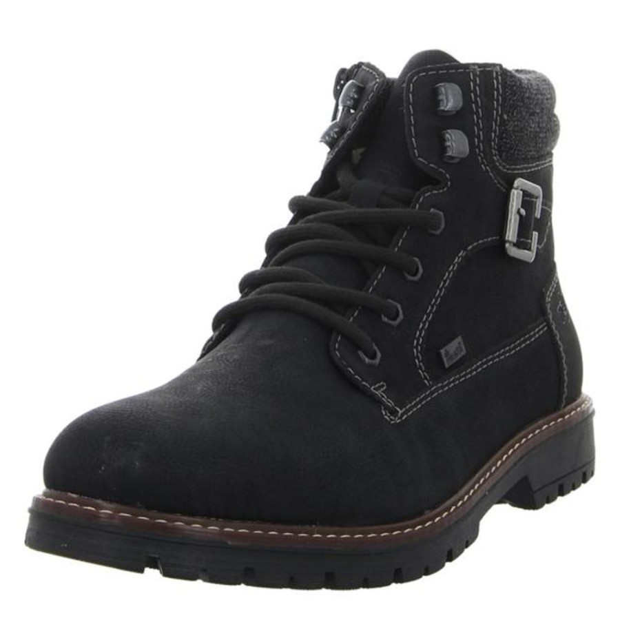 Herren Rieker Stiefel | Rieker - Stiefeletten - Schwarz