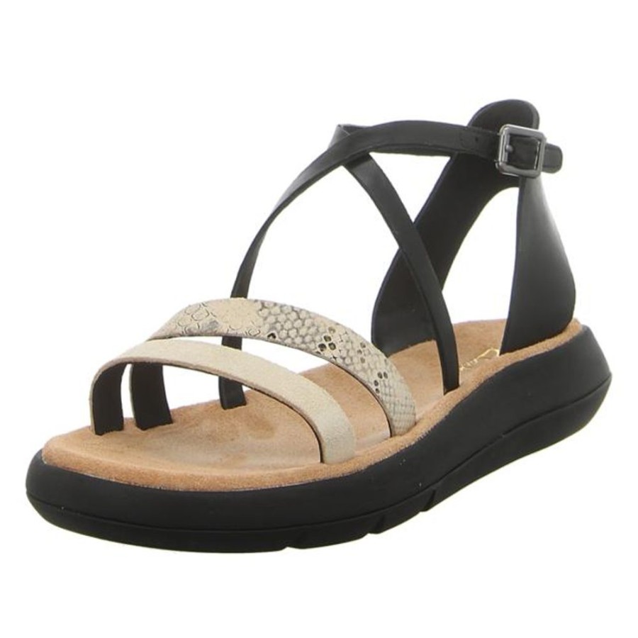 Damen Clarks Sandaletten | Clarks - Sandalen - Jemsa Strap - Black Combi