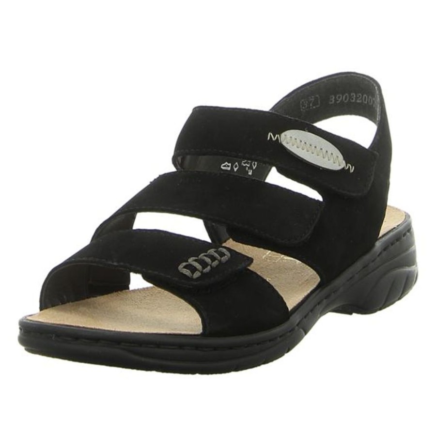 Damen Rieker Sandaletten | Rieker - Sandalen - Schwarz