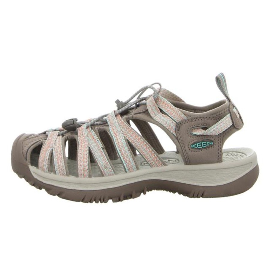 Damen Keen Sandaletten | Keen - Sandalen - Whisper - Taupe/Coral