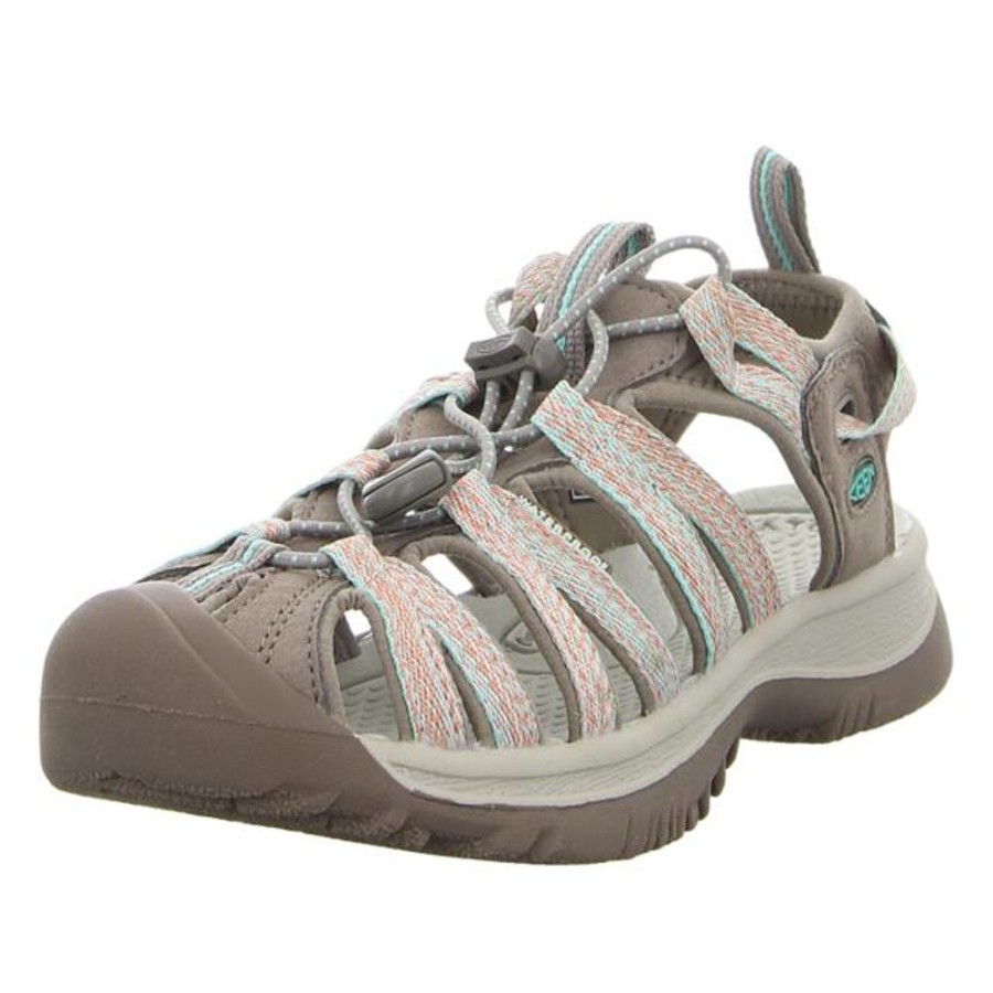 Damen Keen Sandaletten | Keen - Sandalen - Whisper - Taupe/Coral