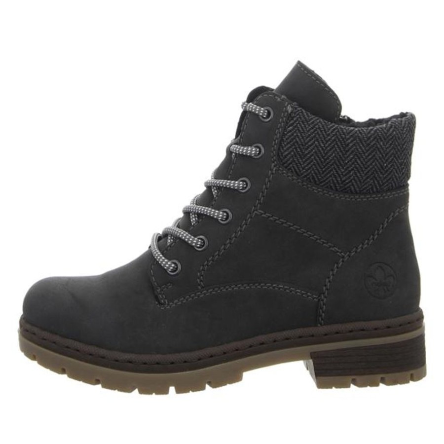 Damen Rieker Stiefeletten | Rieker - Stiefeletten - Grau