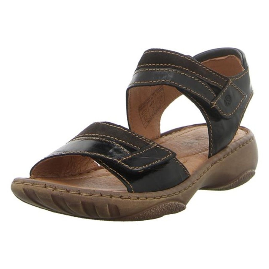 Damen Josef Seibel Sandaletten | Josef Seibel - Sandalen - Debra 19 - Schwarz-Multi