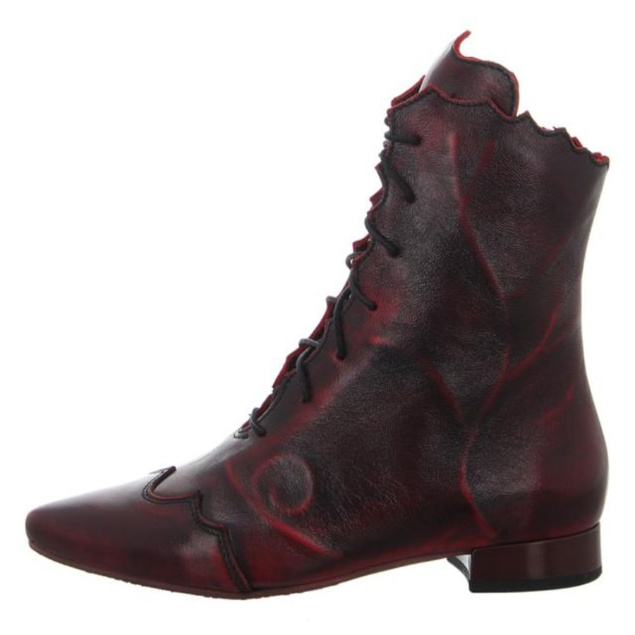 Damen Simen Stiefeletten | Simen - Stiefeletten - Weinrot