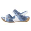 Damen Gemini Sandaletten | Gemini - Sandalen - Weiss/Sky