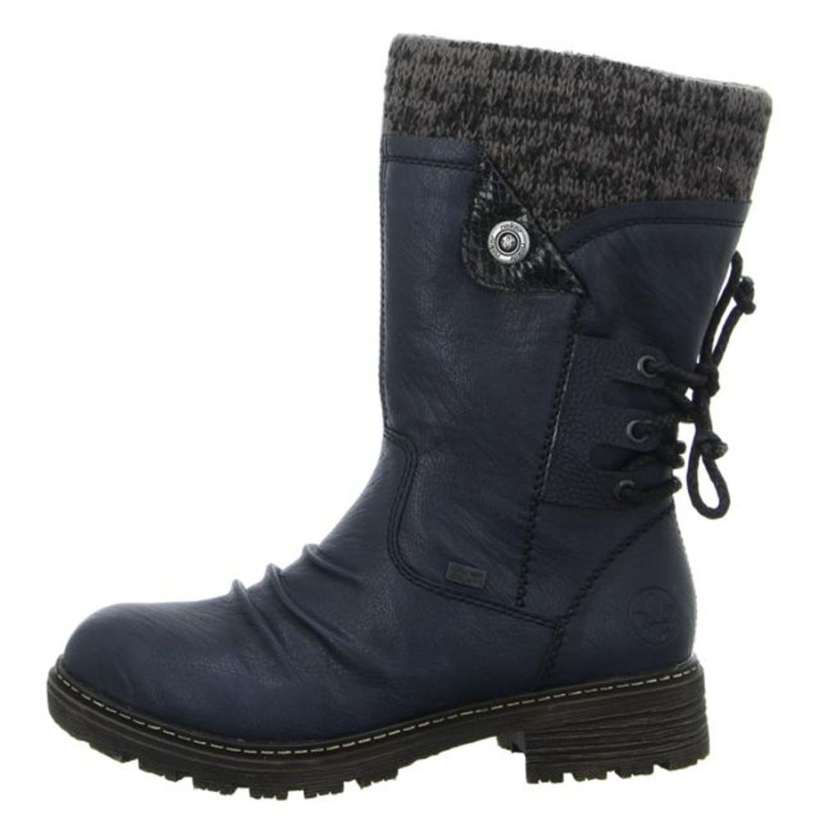 Damen Rieker Stiefel | Rieker - Stiefeletten - Blau