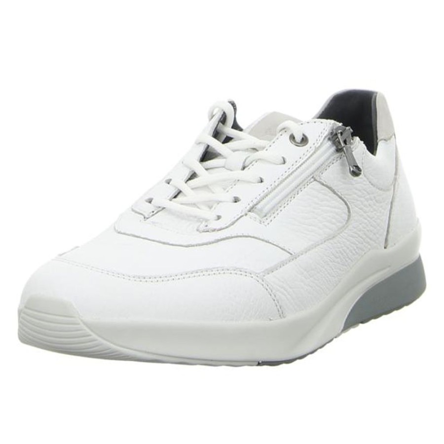 Herren Waldläufer Sneaker | Waldlaufer - Sneaker - K-Fabian - Weiss Cement