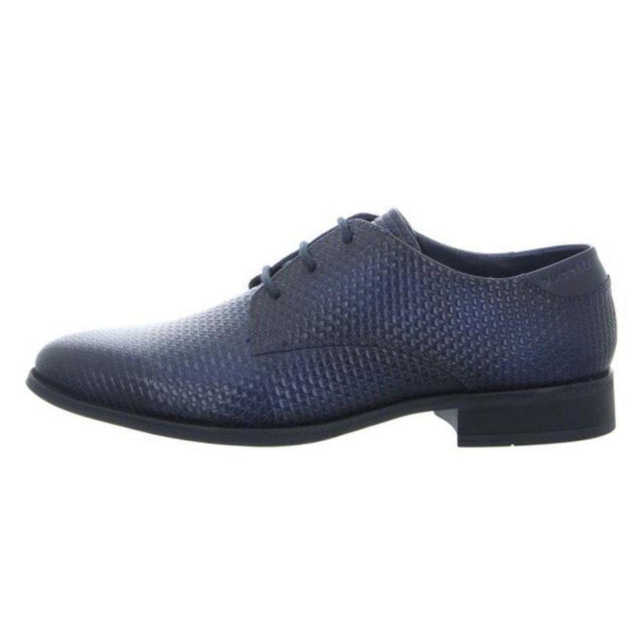 Herren Bugatti Business Schuhe | Bugatti - Schnurschuhe - Zavinio - Dark Blue