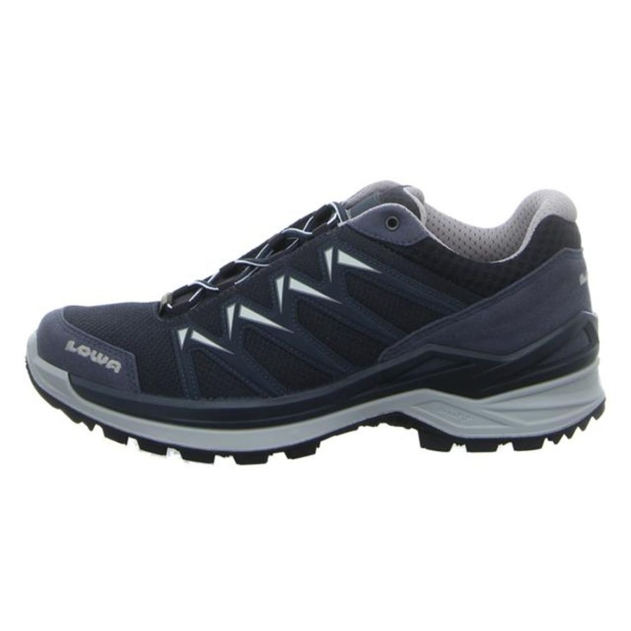 Herren Lowa Outdoor Schuhe | Lowa - Sneaker - Innox Pro Gtx Lo - Stahlblau/Offwhite