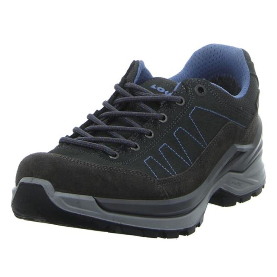 Herren Lowa Outdoor Schuhe | Lowa - Outdoor-Schuhe - Toro Pro Gtx Lo - Graphit/Blau