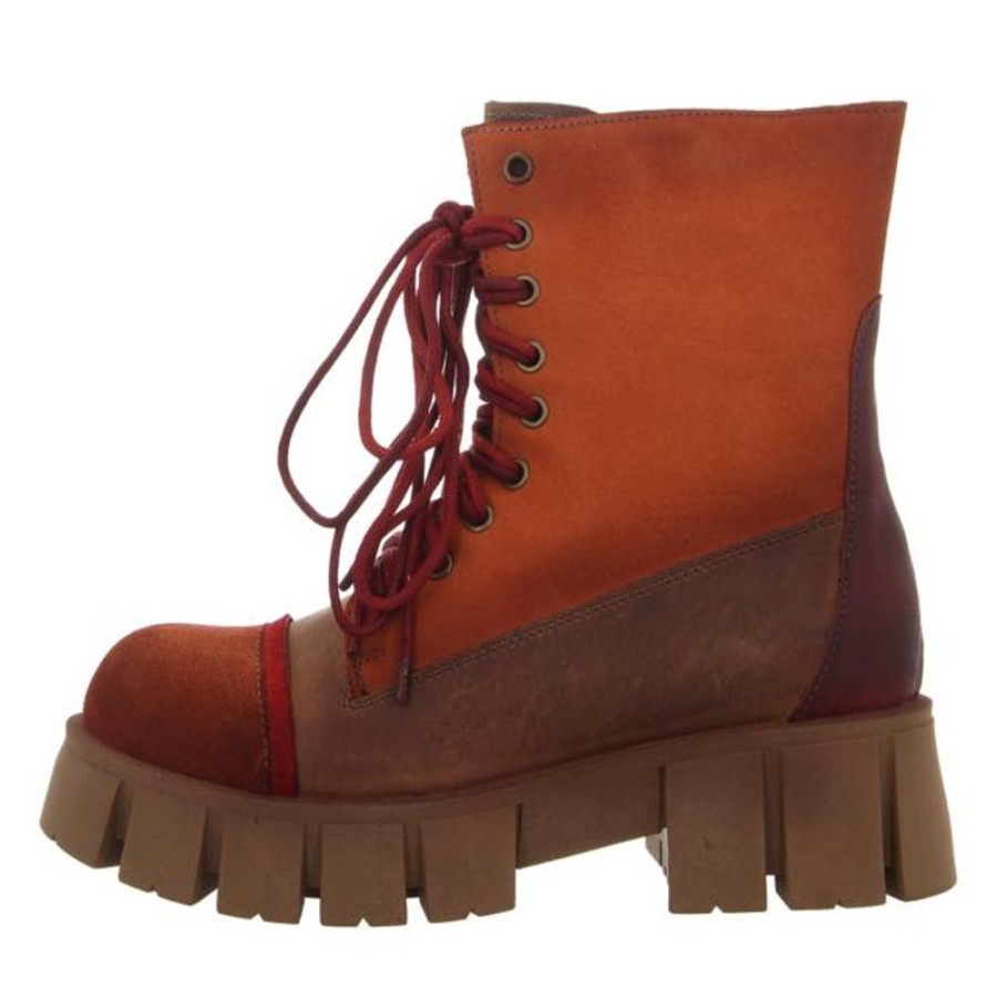 Damen Papucei Stiefeletten | Papucei - Stiefeletten - Orange