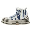 Damen Rebecca White Sneaker | Rebecca White - Sneaker - White + Blue