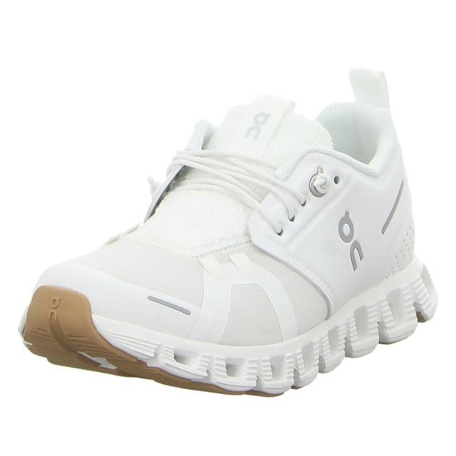 Damen ON Sneaker | On - Sneaker - Cloud 5 Terry - White/Almond