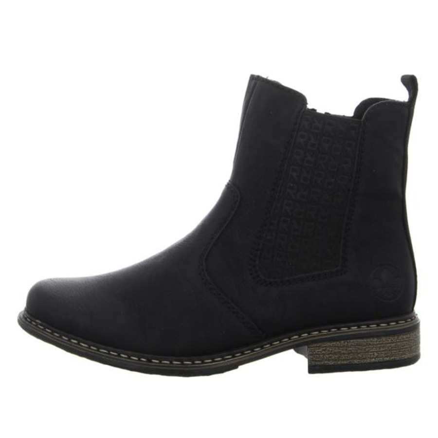 Damen Rieker Stiefeletten | Rieker - Stiefeletten - Schwarz