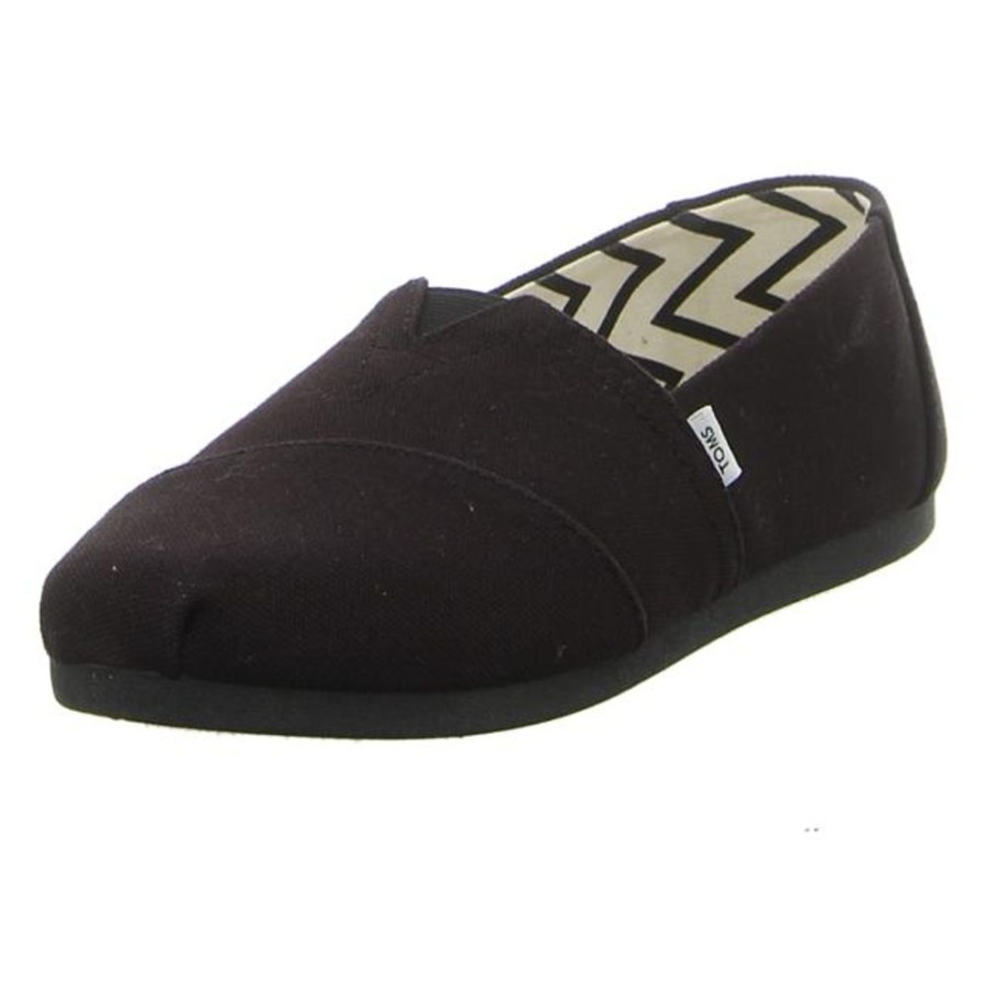 Damen TOMS Halbschuhe | Toms - Slipper - Alpargata - Black/Black