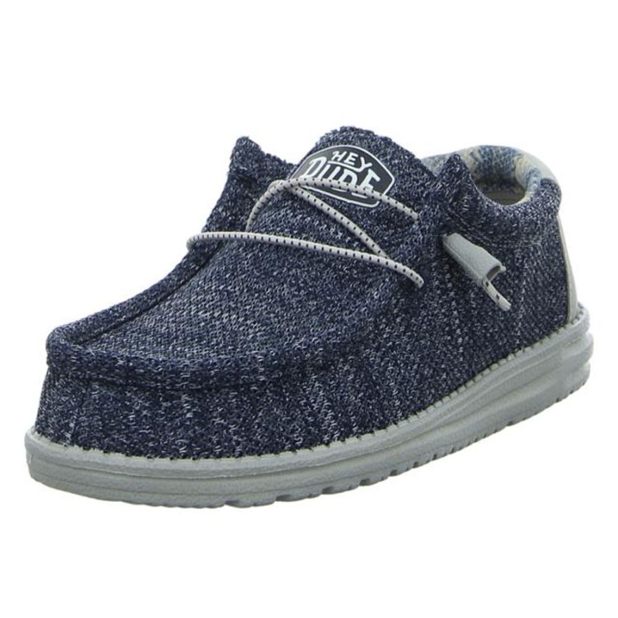 Herren Hey Dude Schnurschuhe | Hey Dude - Slipper - Wally Sox - Moonlit Ocean