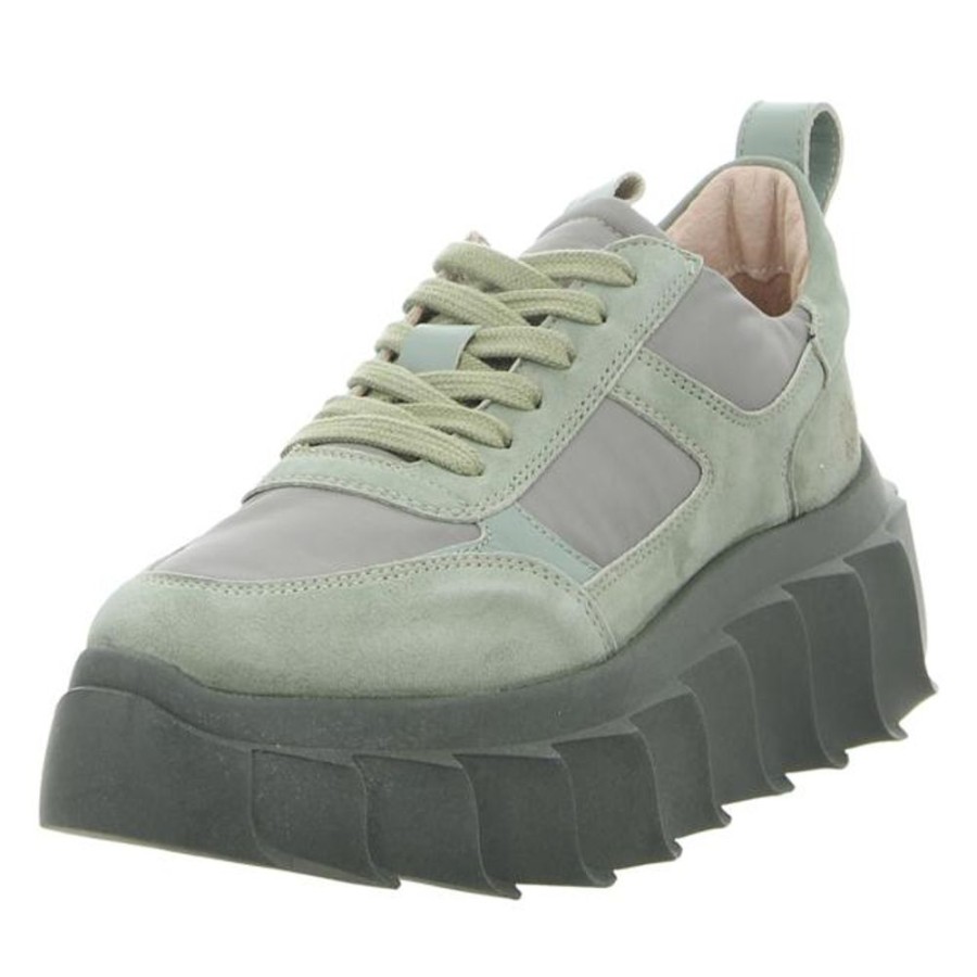 Damen Apple of Eden Schnurschuhe | Apple Of Eden - Schnurschuhe - Ss23-Blair 86 - Olive