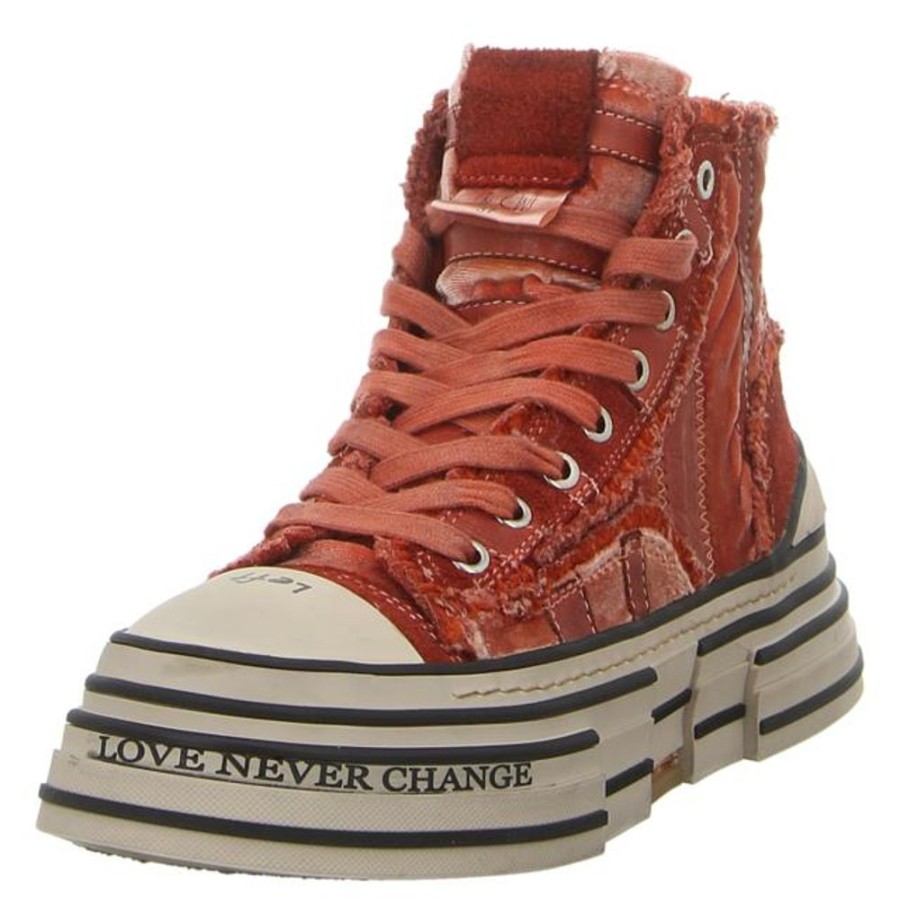 Damen Rebecca White Sneaker | Rebecca White - Sneaker - Rot-Kombi