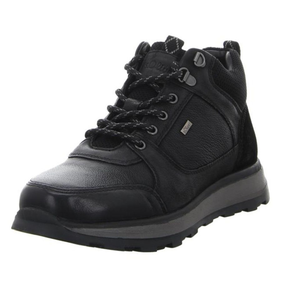 Herren S.Oliver Stiefel | S.Oliver - Stiefeletten - Black