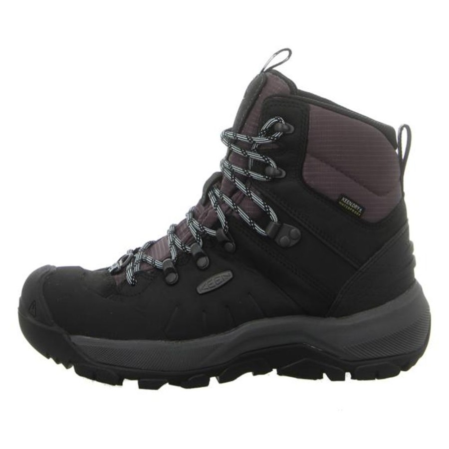 Damen Keen Outdoor Schuhe | Keen - Outdoor-Schuhe - Revel Iv Mid Polar - Black/Harbor Gray