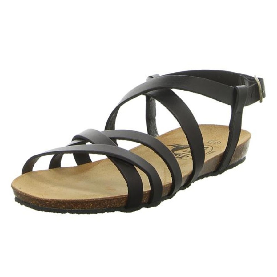 Damen Plakton Sandaletten | Plakton - Sandalen - Mam Vali - Negro