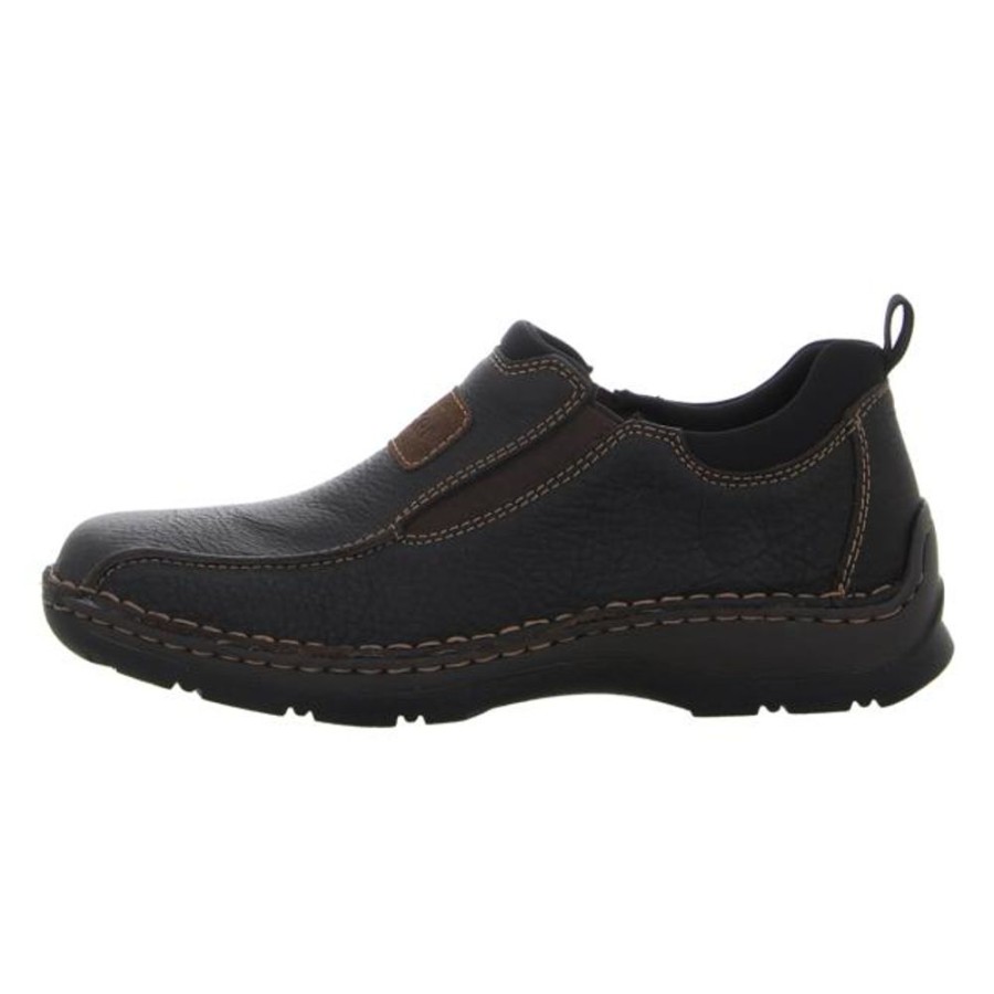 Herren Rieker Halbschuhe | Rieker - Slipper - Braun