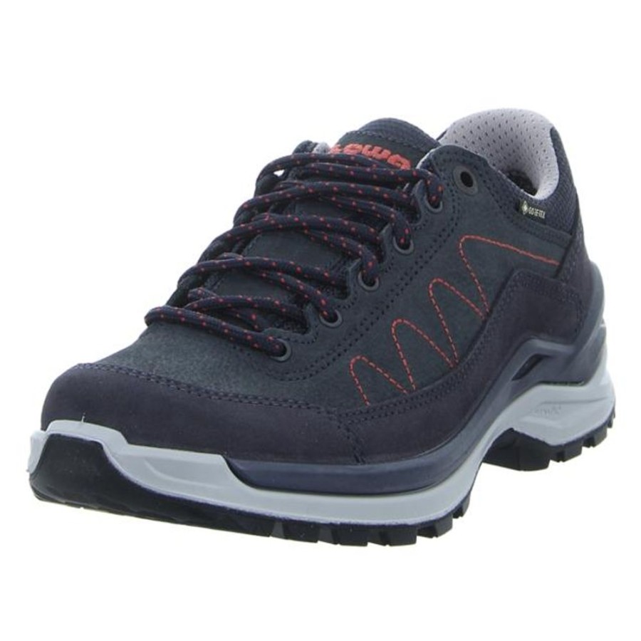 Damen Lowa Schnurschuhe | Lowa - Schnurschuhe - Toro Pro Gtx Lo Ws - Navy/Rotholz