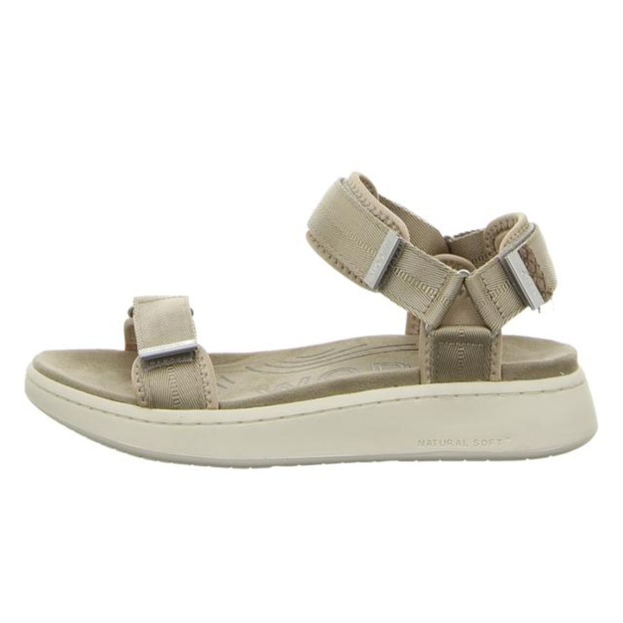 Damen Woden Sandaletten | Woden - Sandalen - Line - Silver Mink