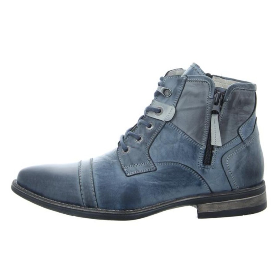 Herren Krisbut Stiefel | Krisbut - Stiefeletten - Blau-Kombi