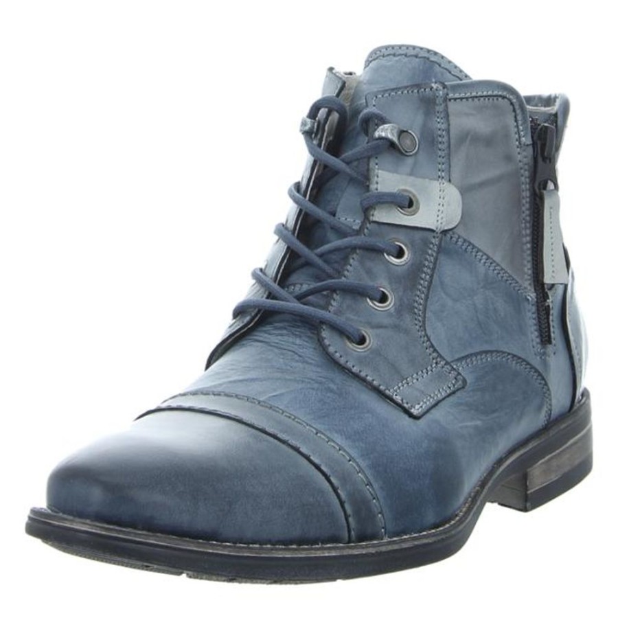 Herren Krisbut Stiefel | Krisbut - Stiefeletten - Blau-Kombi