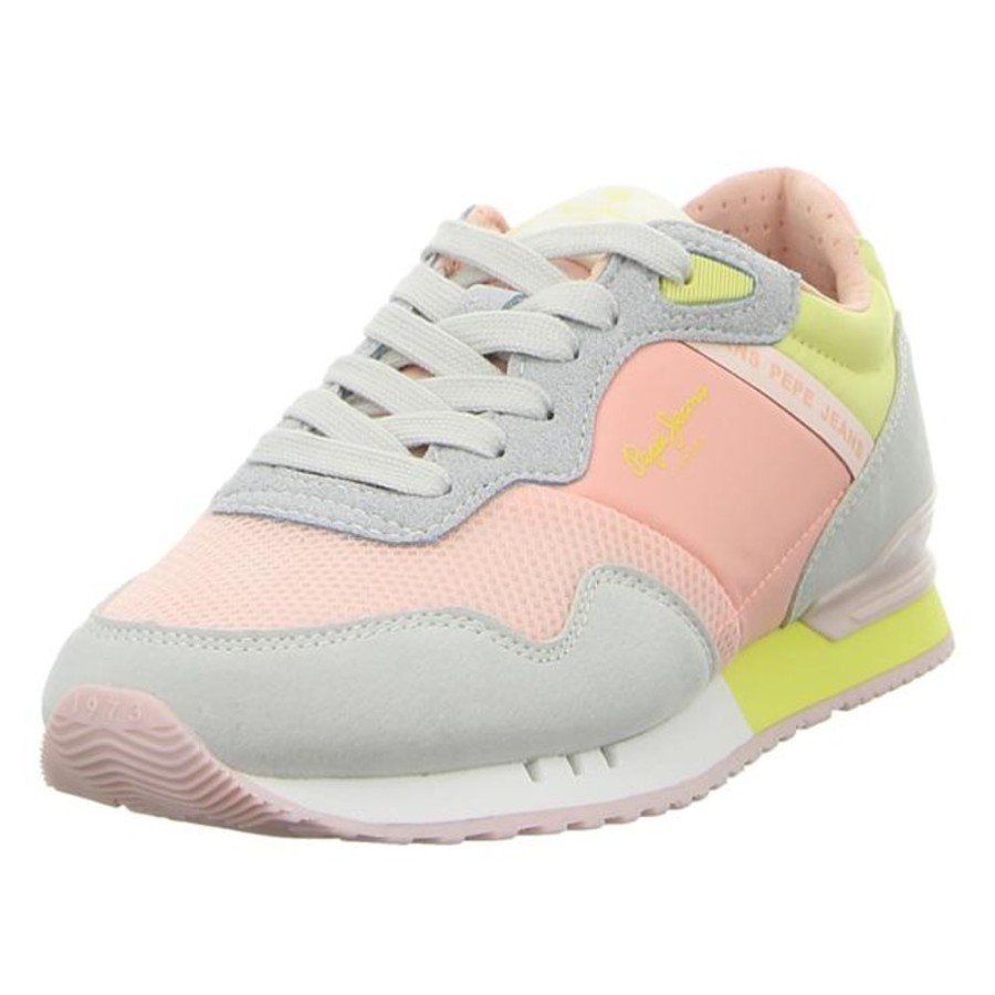 Damen Pepe Jeans Sneaker | Pepe Jeans - Sneaker - London W Mad - Fresh Pink