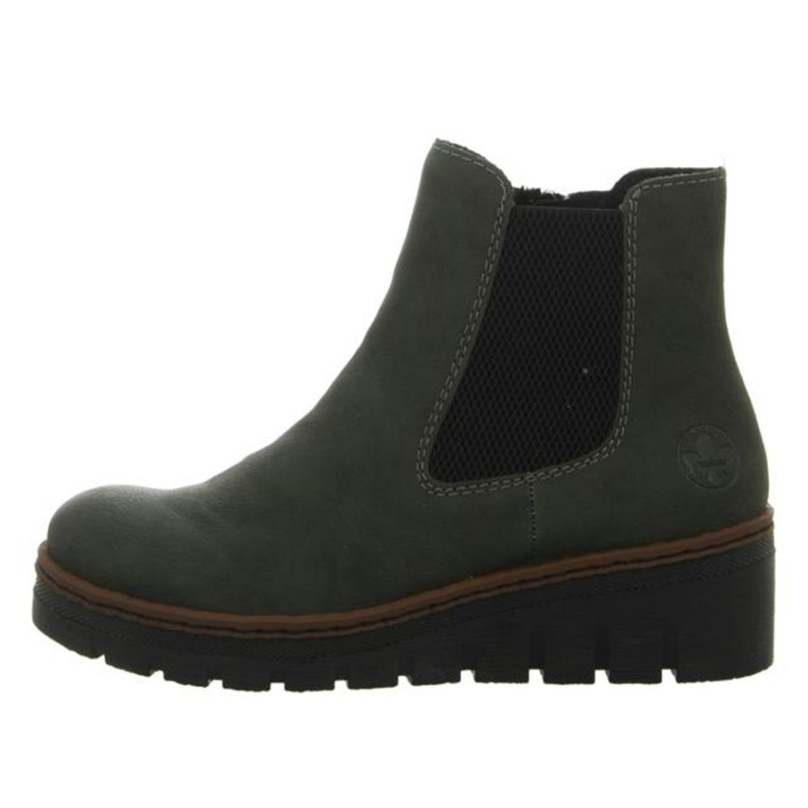 Damen Rieker Stiefeletten | Rieker - Stiefeletten - Grun