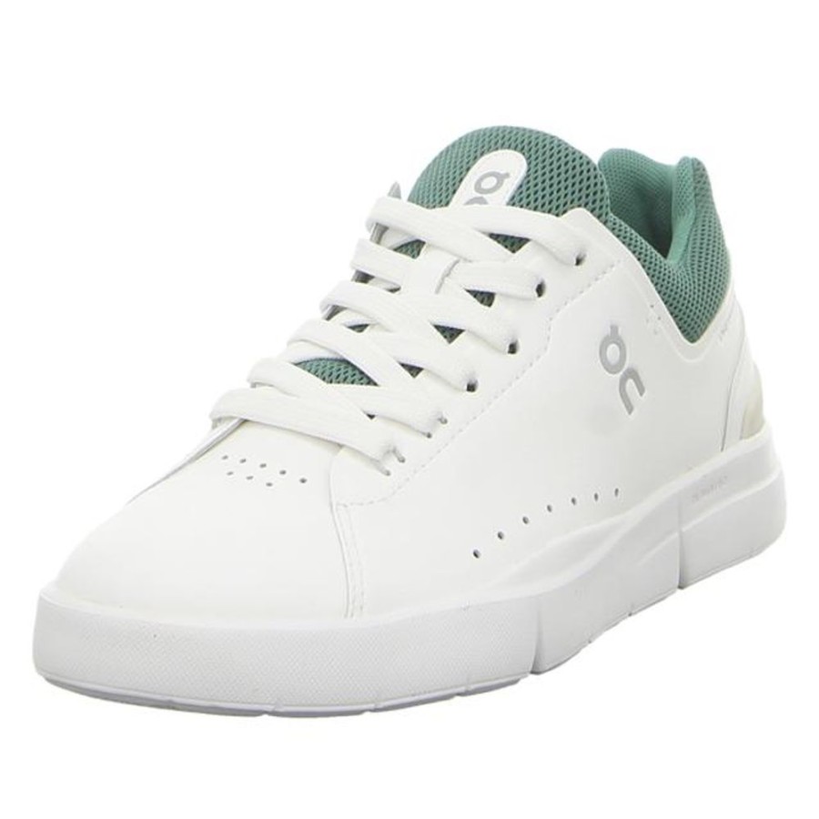 Damen ON Sneaker | On - Sneaker - The Roger Advantage - White/Green