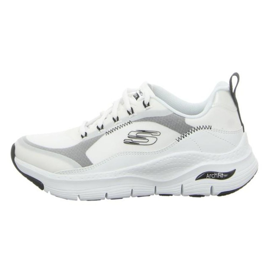 Damen Skechers Sneaker | Skechers - Sneaker - Arch Fit-Cool Oasis - White Black