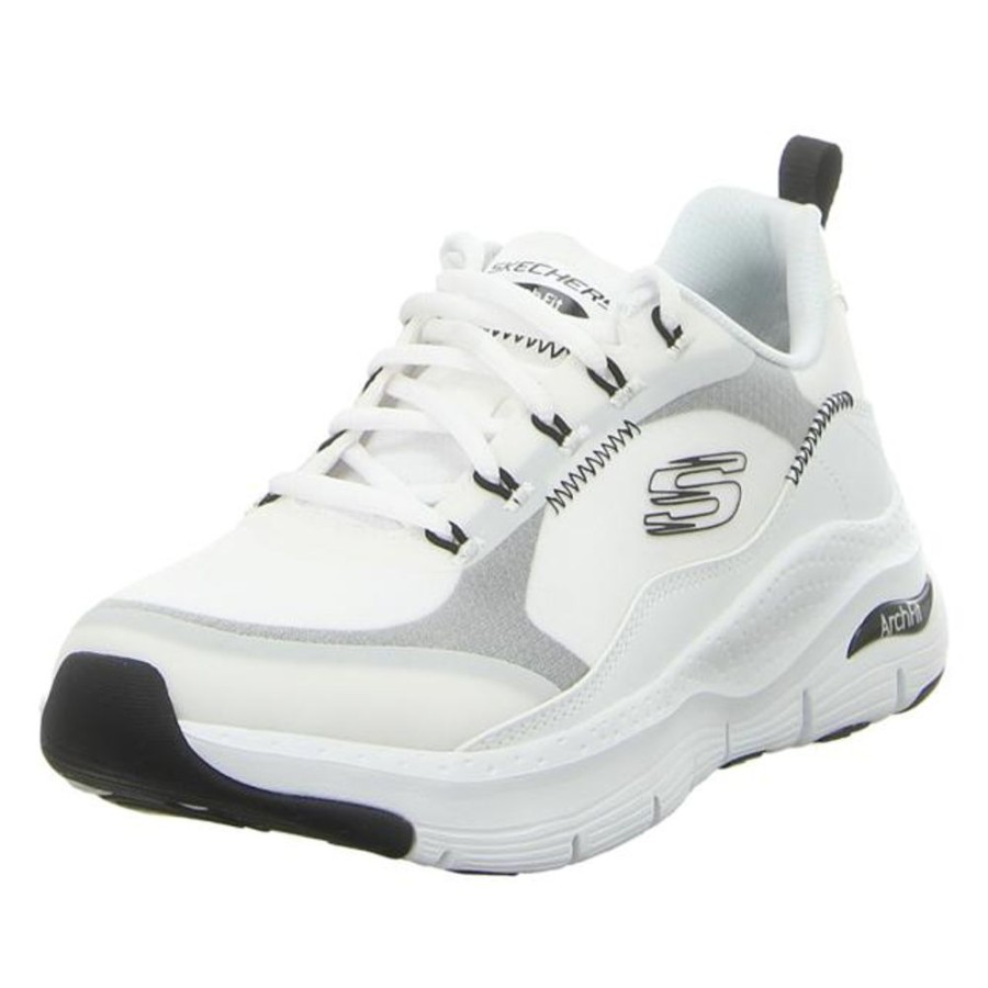 Damen Skechers Sneaker | Skechers - Sneaker - Arch Fit-Cool Oasis - White Black