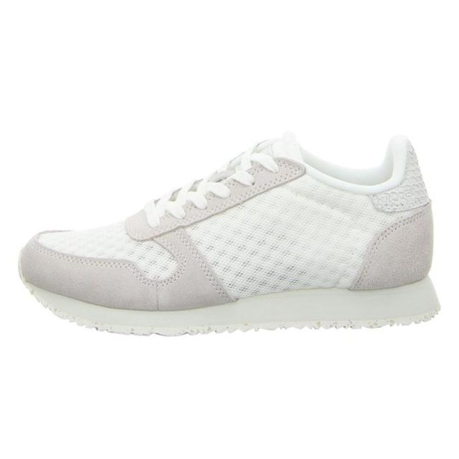 Damen Woden Sneaker | Woden - Sneaker - Ydun Suede Mesh Ii - Blanc De Blanc