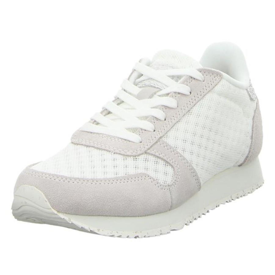 Damen Woden Sneaker | Woden - Sneaker - Ydun Suede Mesh Ii - Blanc De Blanc