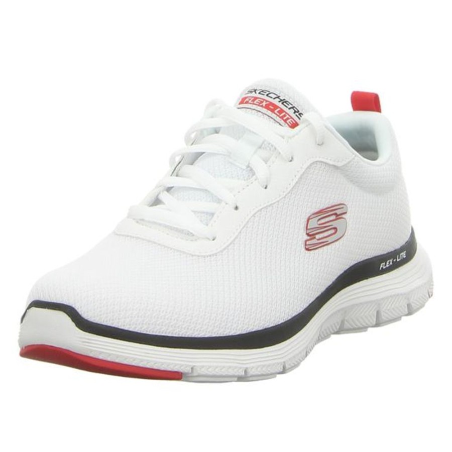 Herren Skechers Sneaker | Skechers - Sneaker - Flex Advantage 4.0 Providence - White/Black/R