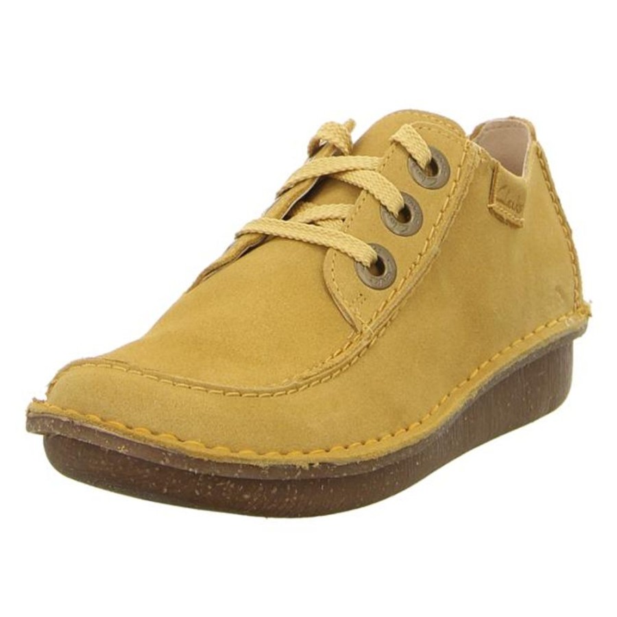 Damen Clarks Schnurschuhe | Clarks - Schnurschuhe - Funny Dream - Yellow