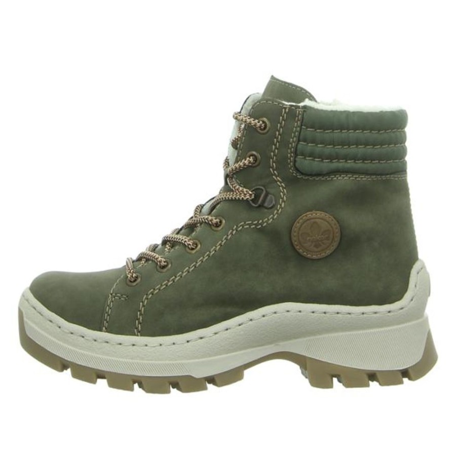 Damen Rieker Stiefeletten | Rieker - Stiefeletten - Grun