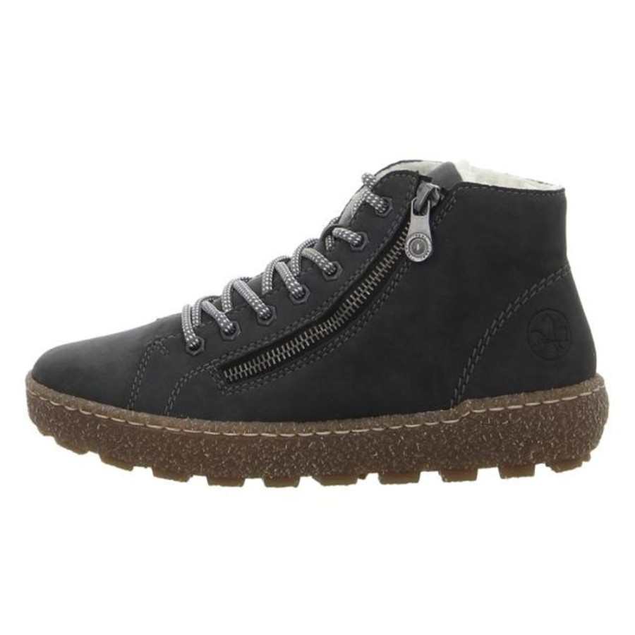 Damen Rieker Stiefeletten | Rieker - Stiefeletten - Grau