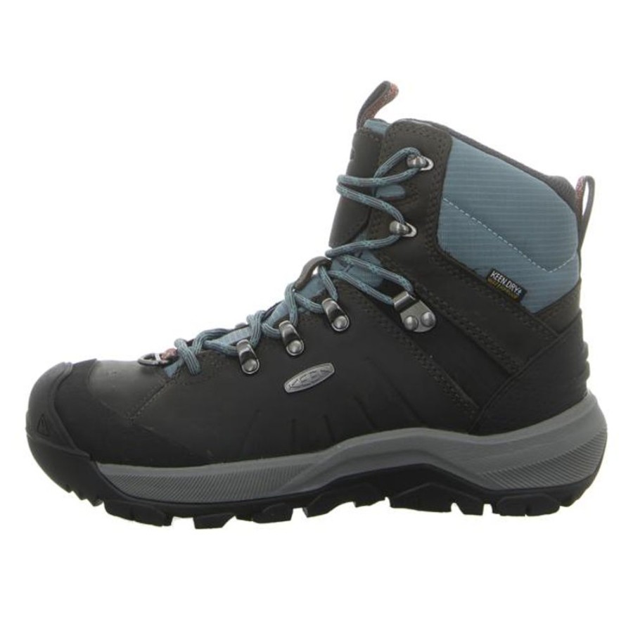 Damen Keen Outdoor Schuhe | Keen - Outdoor-Schuhe - Revel Iv Mid Polar - Grau-Kombic