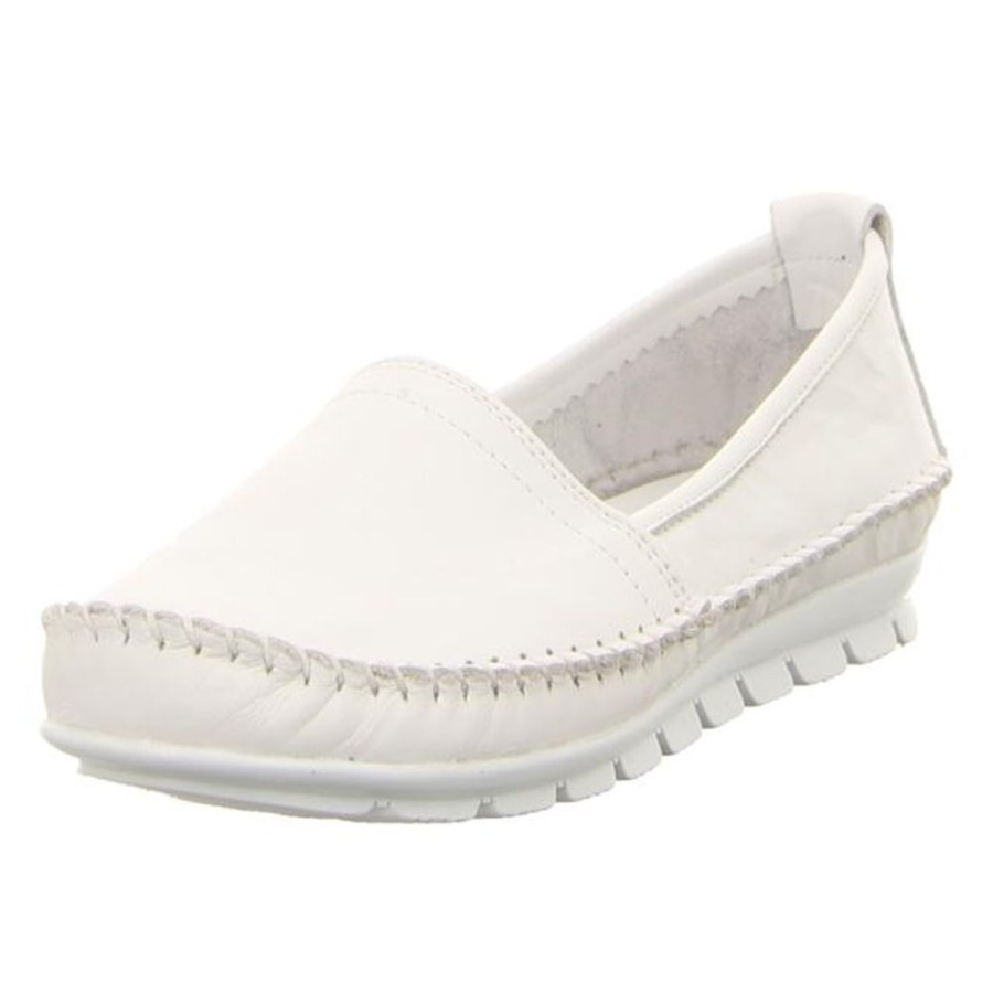 Damen Gemini Halbschuhe | Gemini - Slipper - Weiss