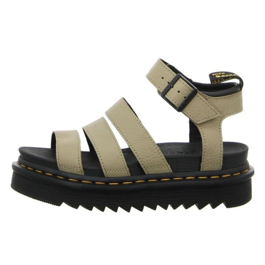 Damen Dr. Martens Sandaletten | Dr. Martens - Sandalen - Blaire - Pale Olive